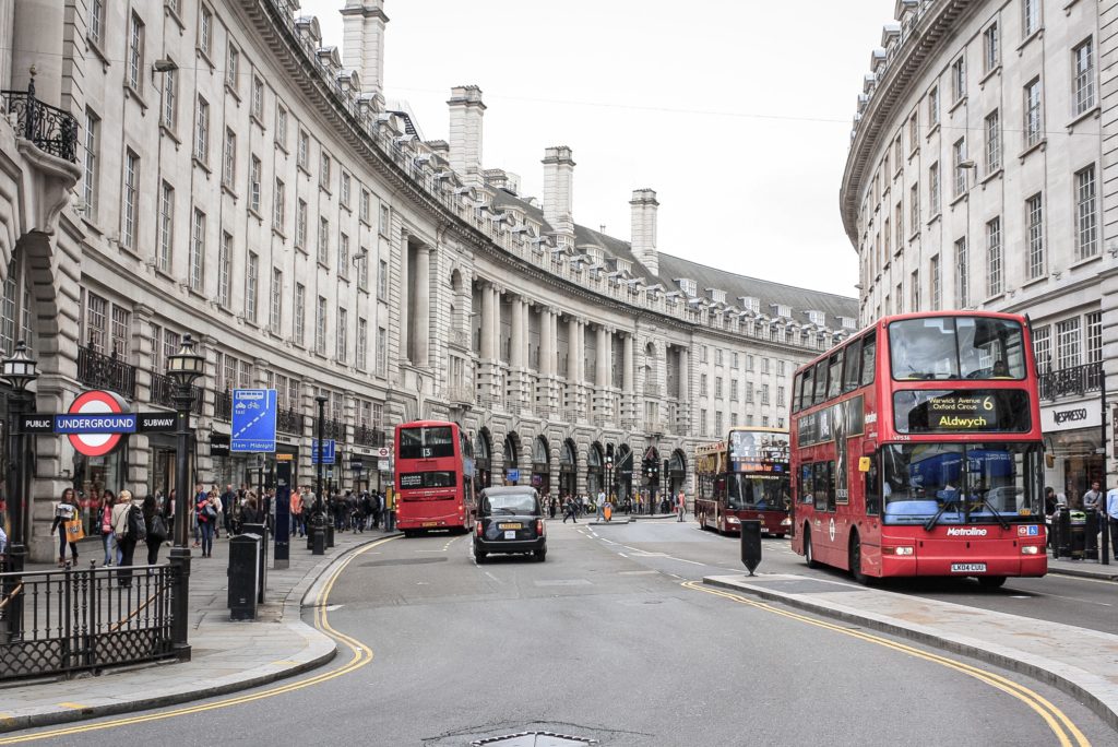 Image of London buses